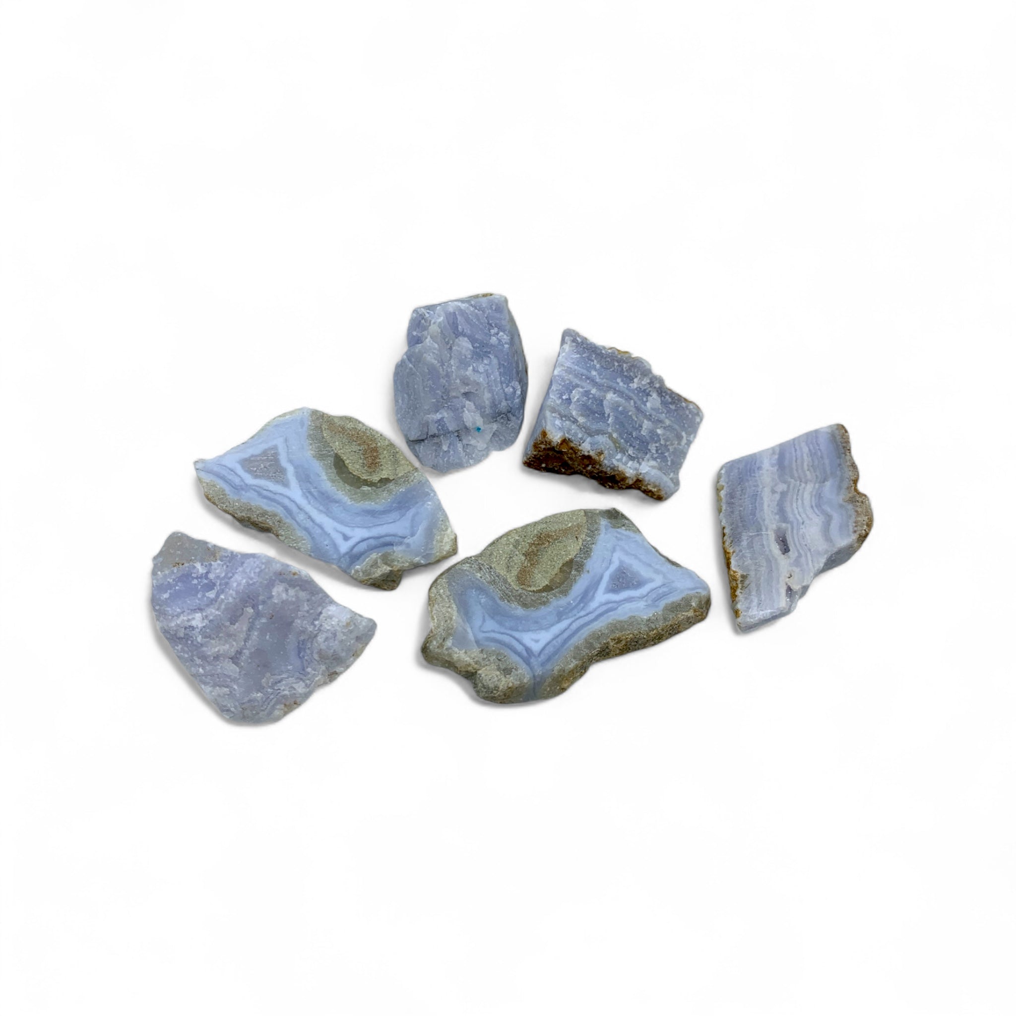 Agate - Blue Lace Raw $60