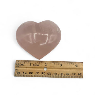 Rose Quartz Heart $60
