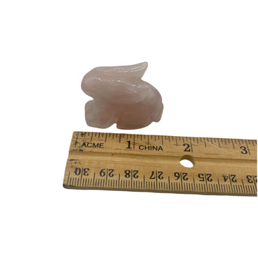 Rose Quartz Rabbit $35