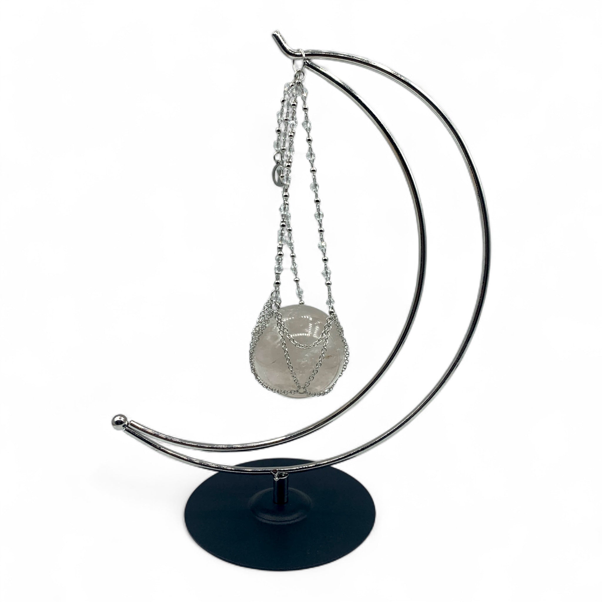 Clear Quartz Sphere - Stand