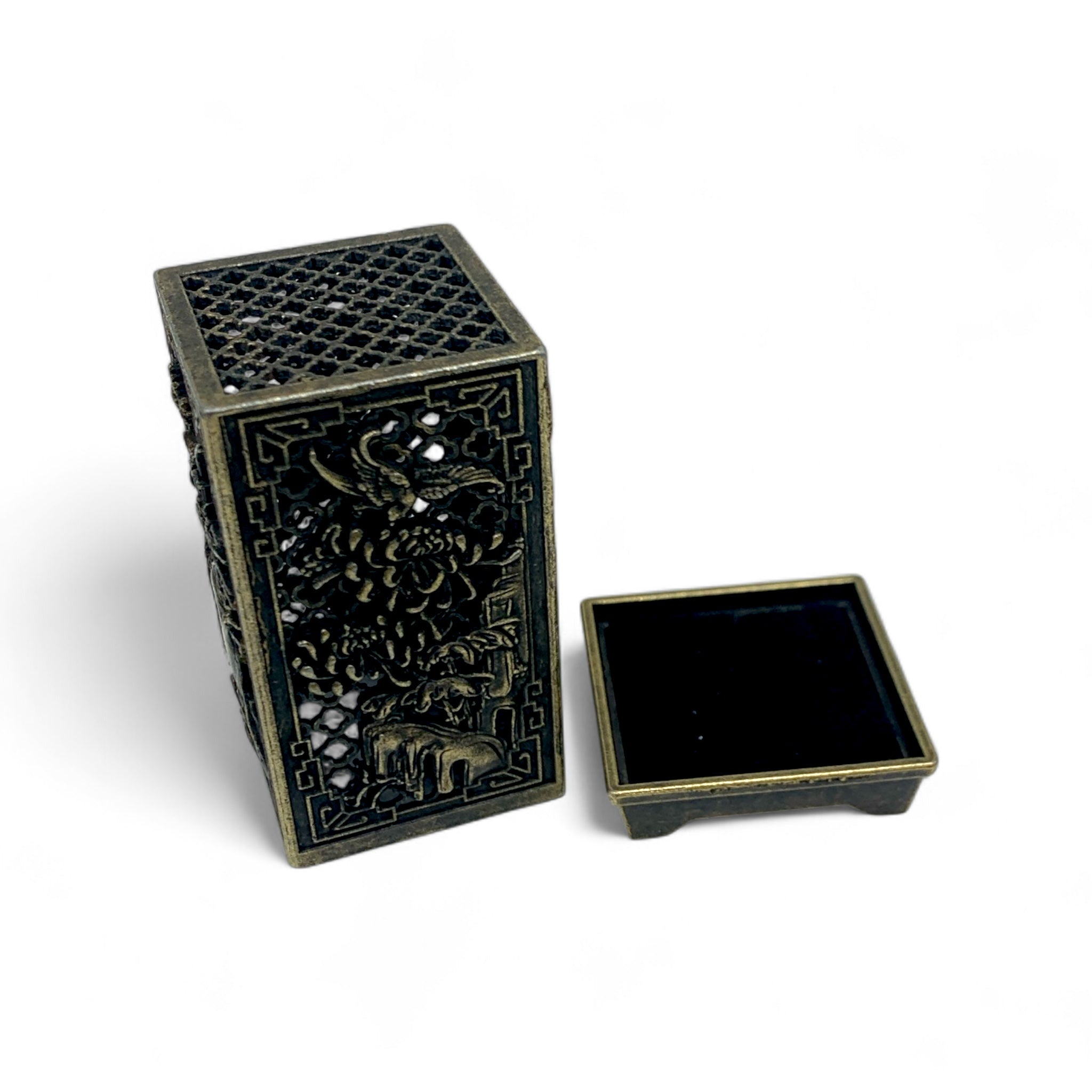 Incense Holder - Rectangular Cone Burner