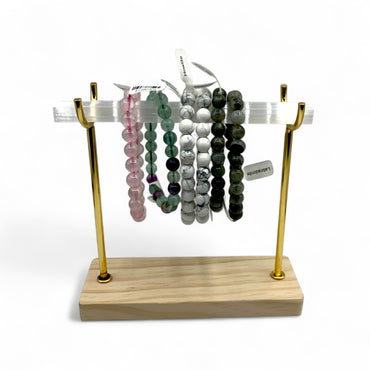 Selenite - Bracelet Rack $32