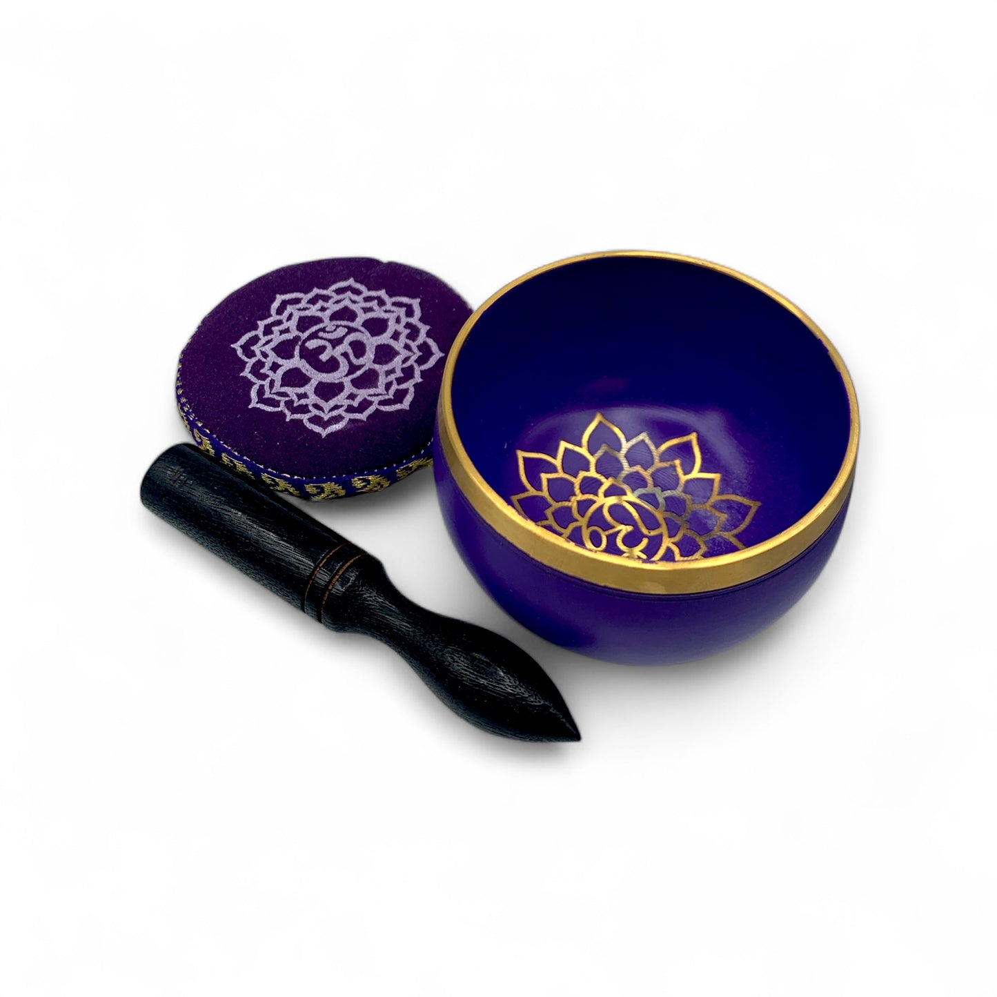 Singing Bowl - Tibetan 3" - Purple (Crown Chakra)