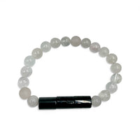 Bracelet - Hematite with Clear Quartz