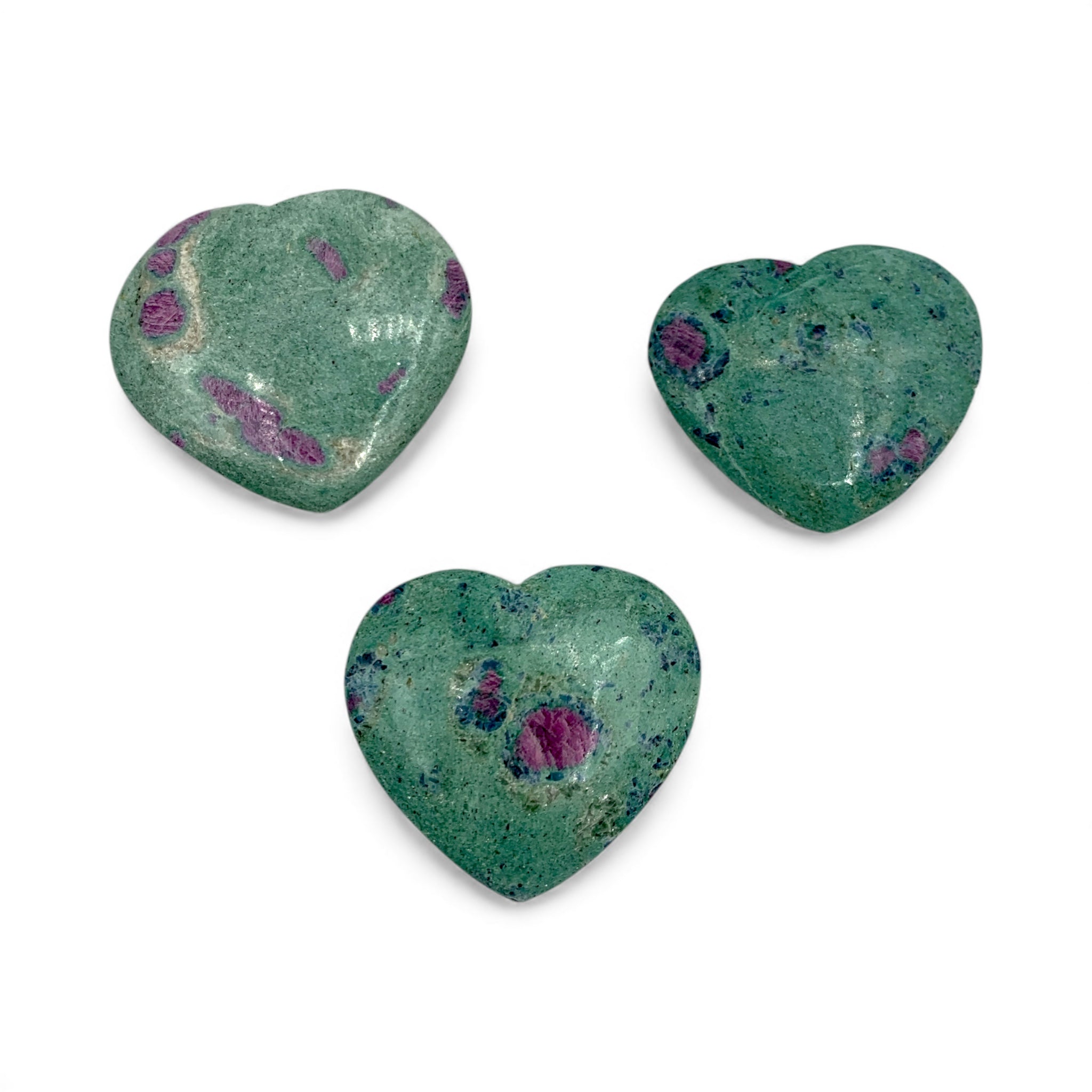 Ruby Fuchsite Heart $30