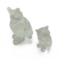 Clear Quartz Owl