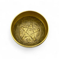 Singing Bowl - Brass Mandala 4"