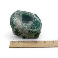 Candle Holder - Fluorite Rainbow