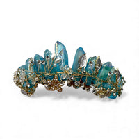 Tiara - Aqua Aura Quartz