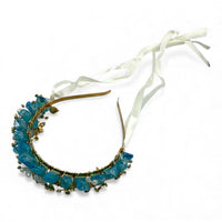 Tiara - Aqua Aura Quartz