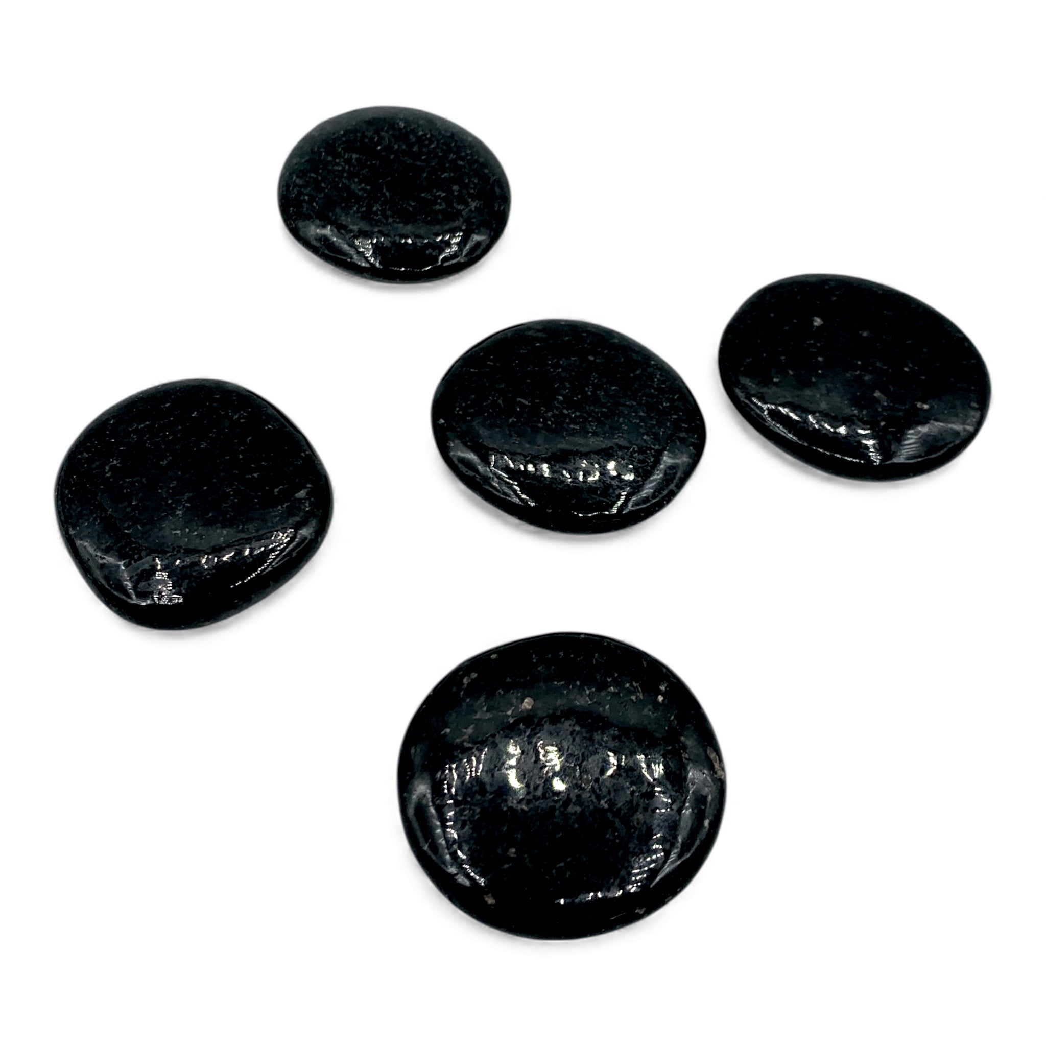 Nuummite - Palm Stone $15