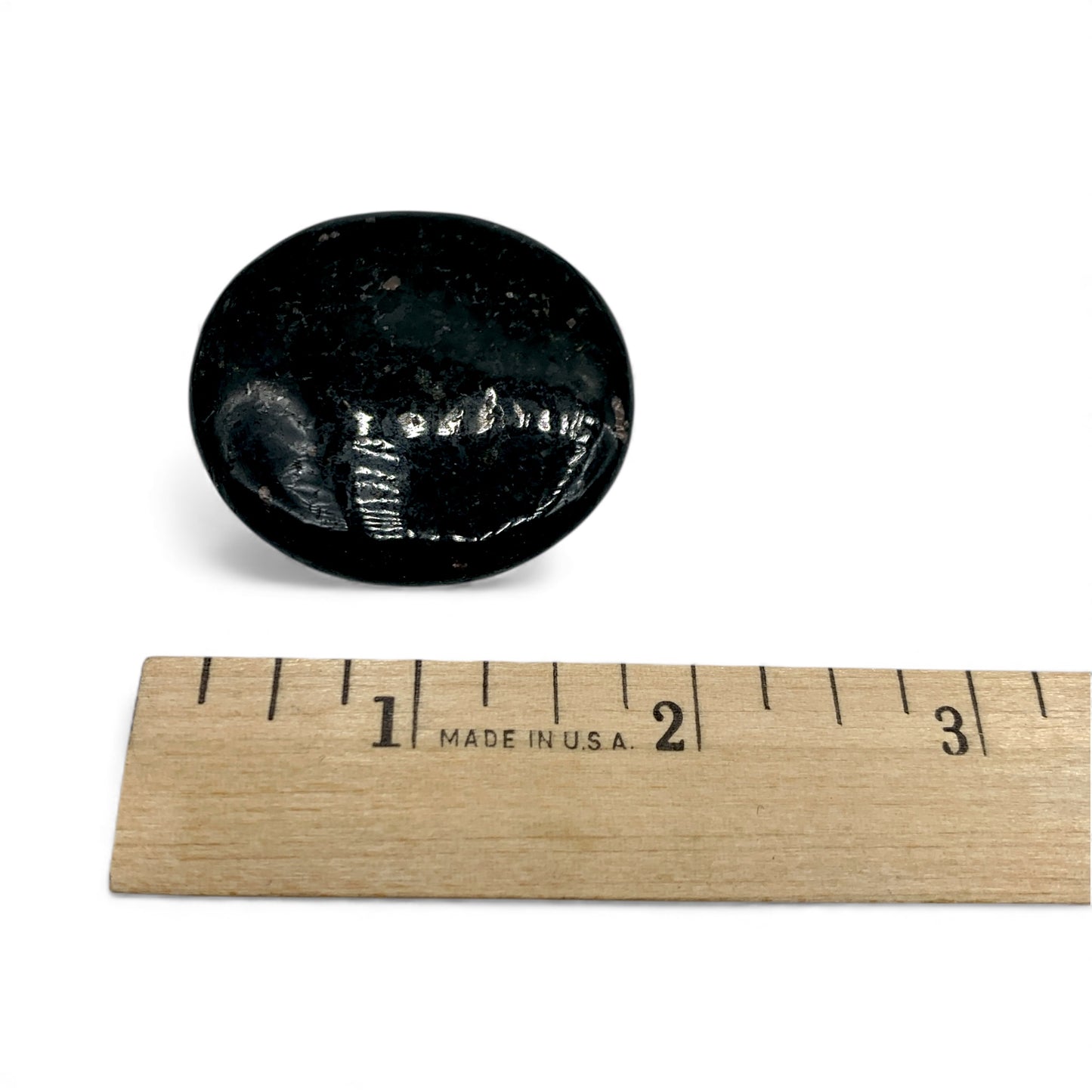 Nuummite - Palm Stone $15