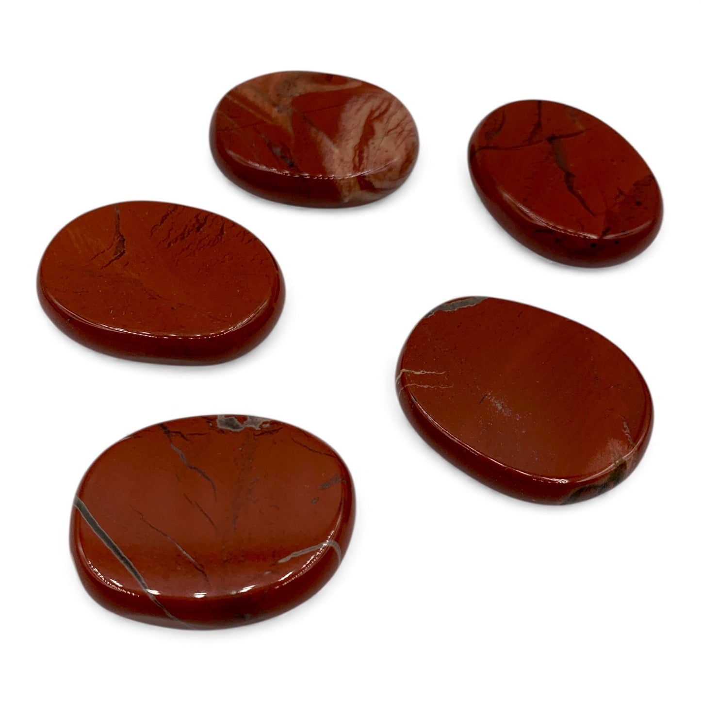 Jasper - Red Palm Stone $10