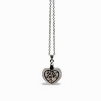 Necklace - Rose Quartz Heart Tree of Life Charm $25