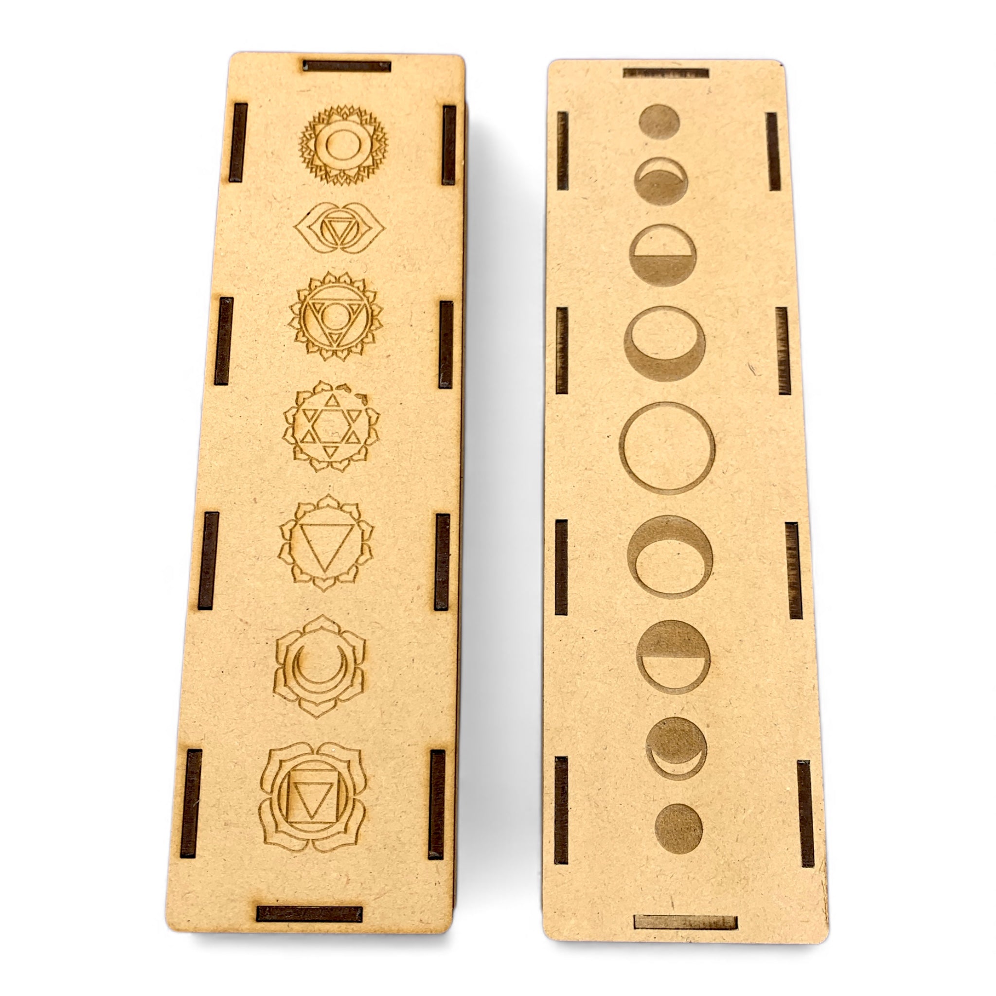 Selenite Ruler with Box $25