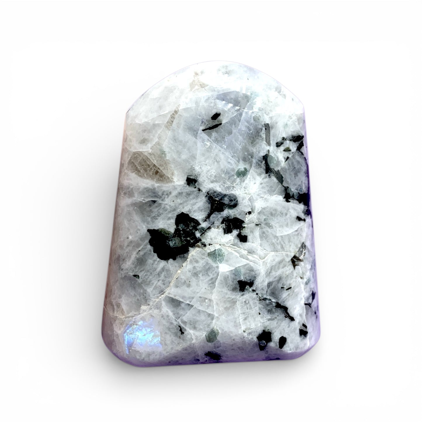 Moonstone - Rainbow Polished Stand $100