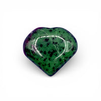 Ruby Zoisite Puffy Heart $80