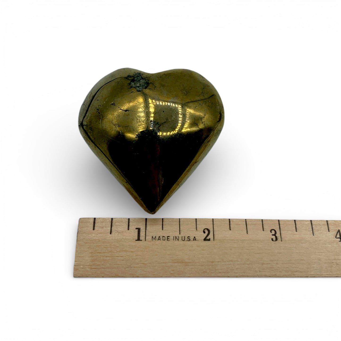 Pyrite Chalcopyrite Heart $100