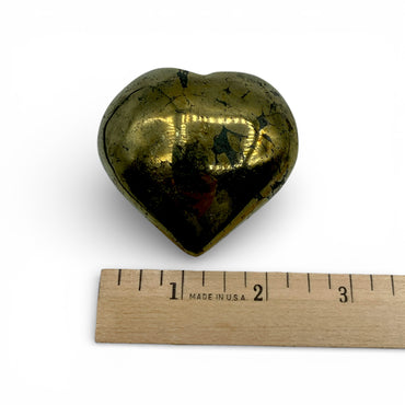 Pyrite Chalcopyrite Heart $150
