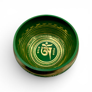 Singing Bowl - Etched Brass 5 - 5.5"