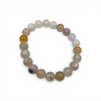 Bracelet - Flower Agate 8mm
