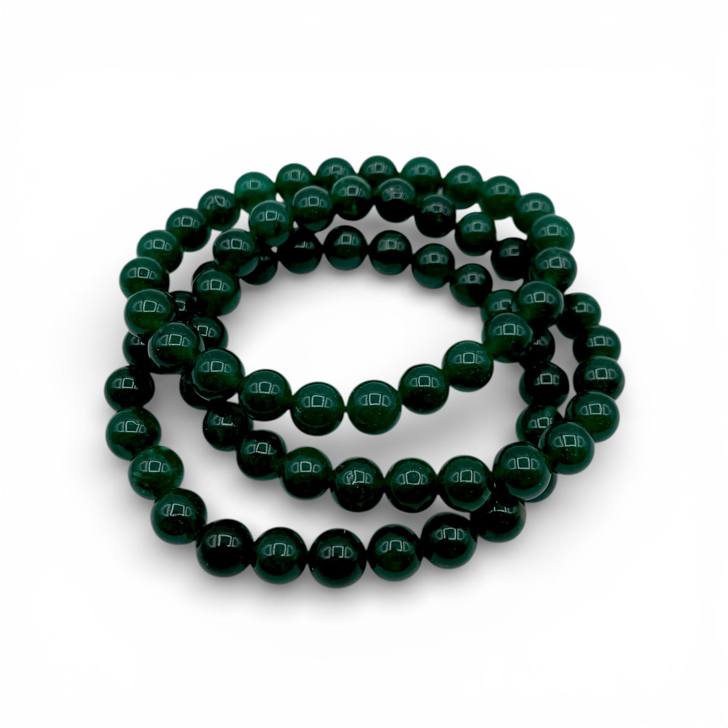Bracelet - Jade Green 8mm - Happy Soul Online