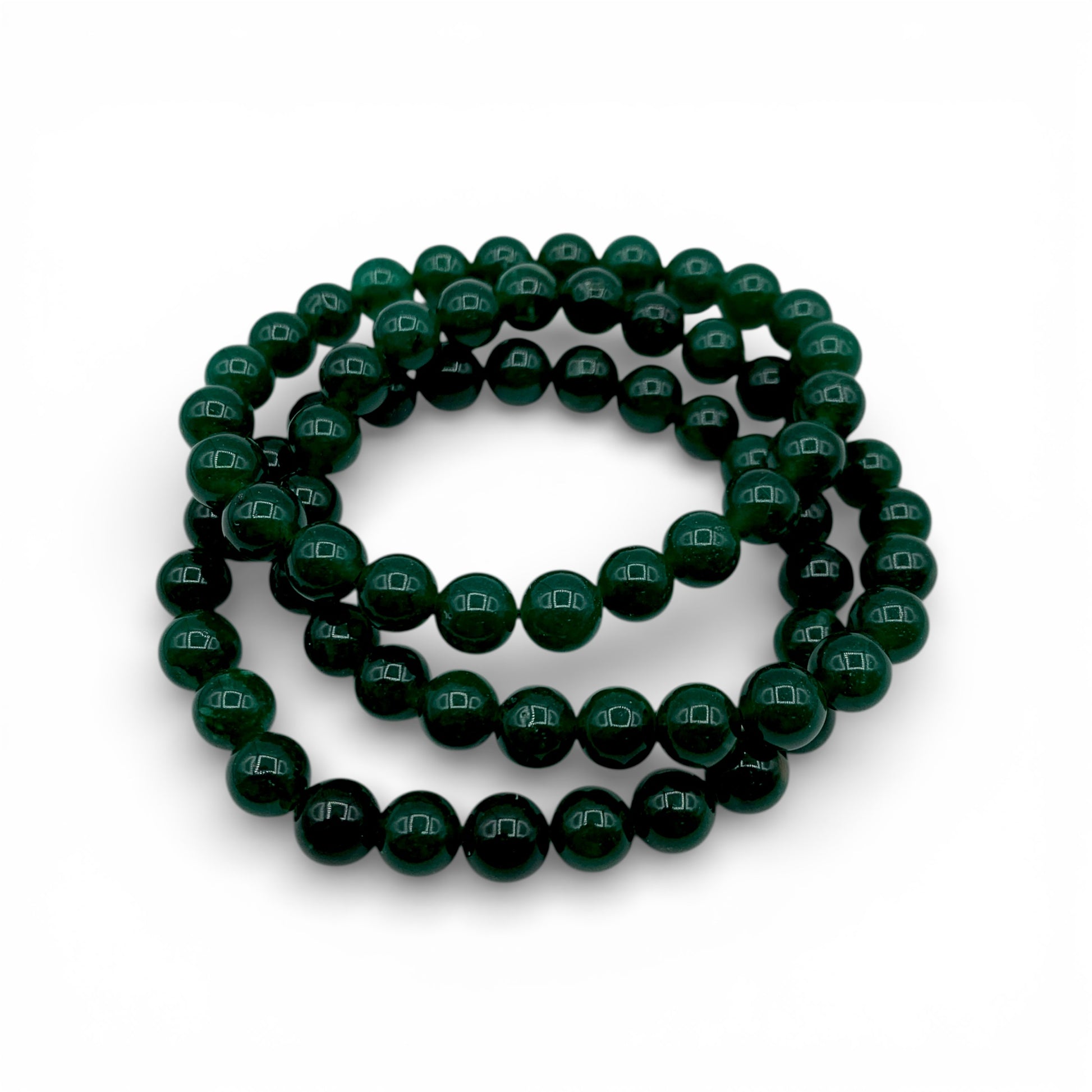 Bracelet - Jade Green 8mm - Happy Soul Online