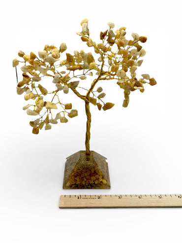 Gemstone Tree - Golden Frequency