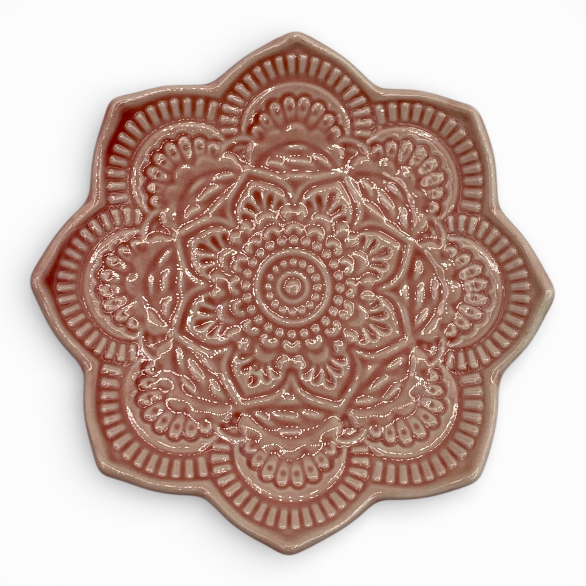 Candle Holders- Ceramic Mandala $15 - Happy Soul Online