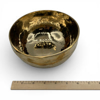 Singing Bowl - Tibetan Hammered Brass - Happy Soul Online