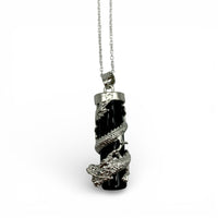 Necklace - Dragon Wrapped Cylinder $30 - Happy Soul Online