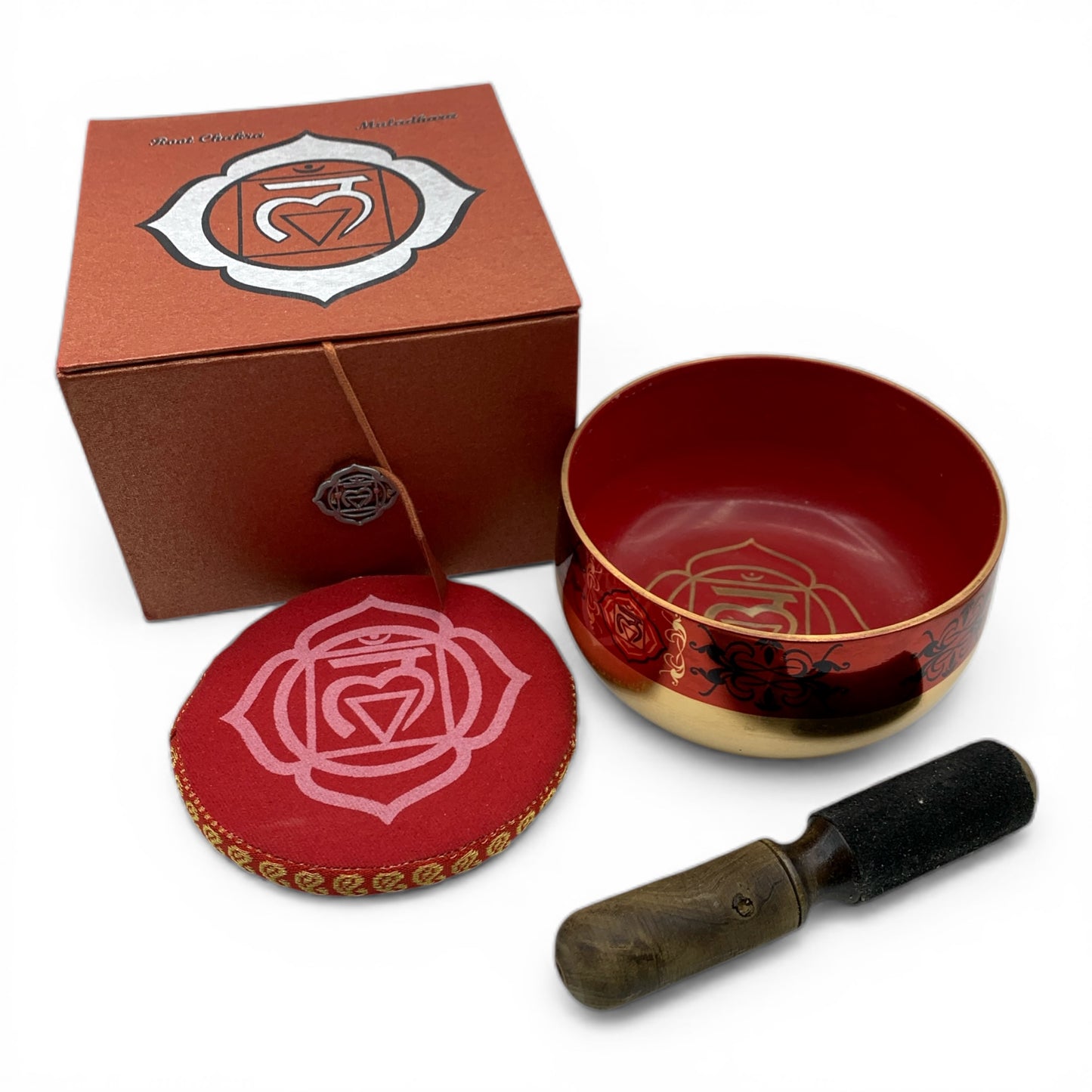 Singing Bowl - Tibetan 5" Red (Root)