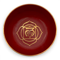 Singing Bowl - Tibetan 5" Red (Root)