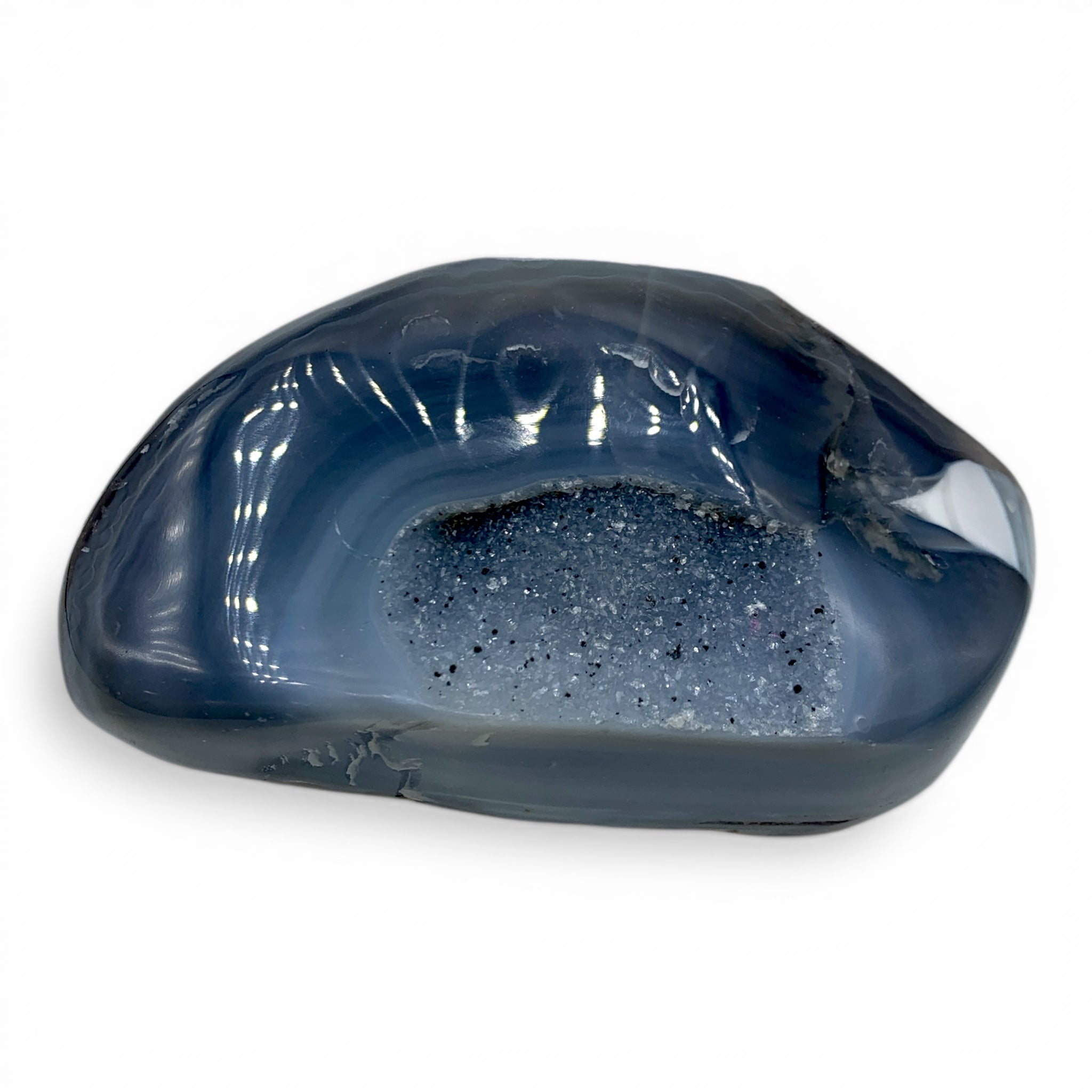 Agate - Semi-Polished Book End $100