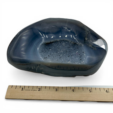 Agate - Semi-Polished Book End $100