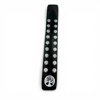 Incense Holder - Black Wood Assorted Designs