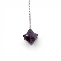 Pendulum - Amethyst Merkaba $35
