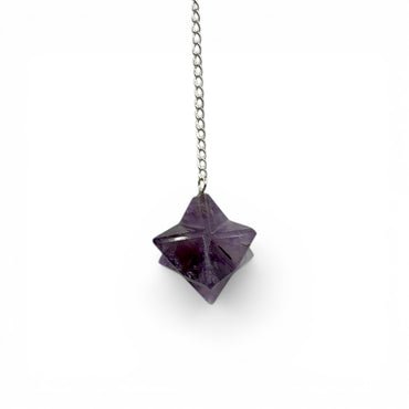 Pendulum - Amethyst Merkaba $35