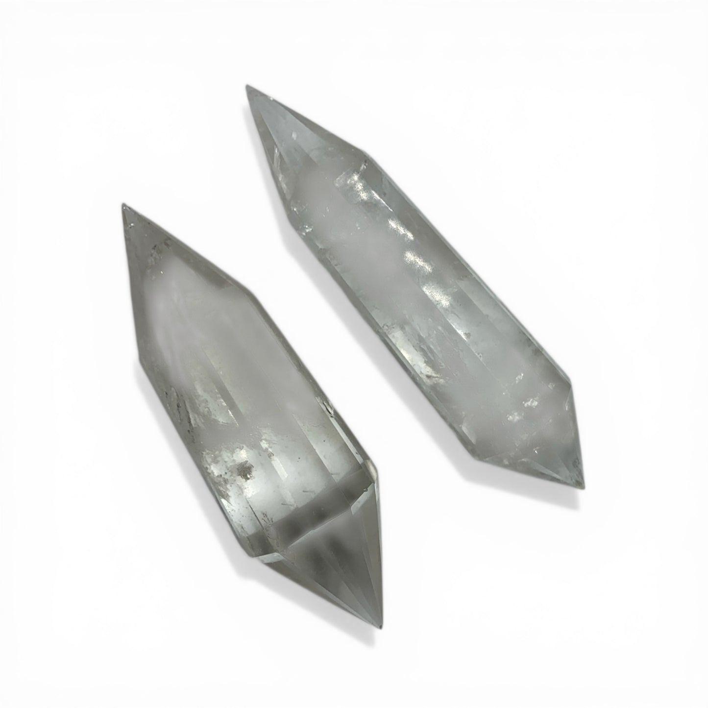 Clear Quartz Vogel cut $100