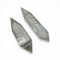 Clear Quartz Vogel cut $100