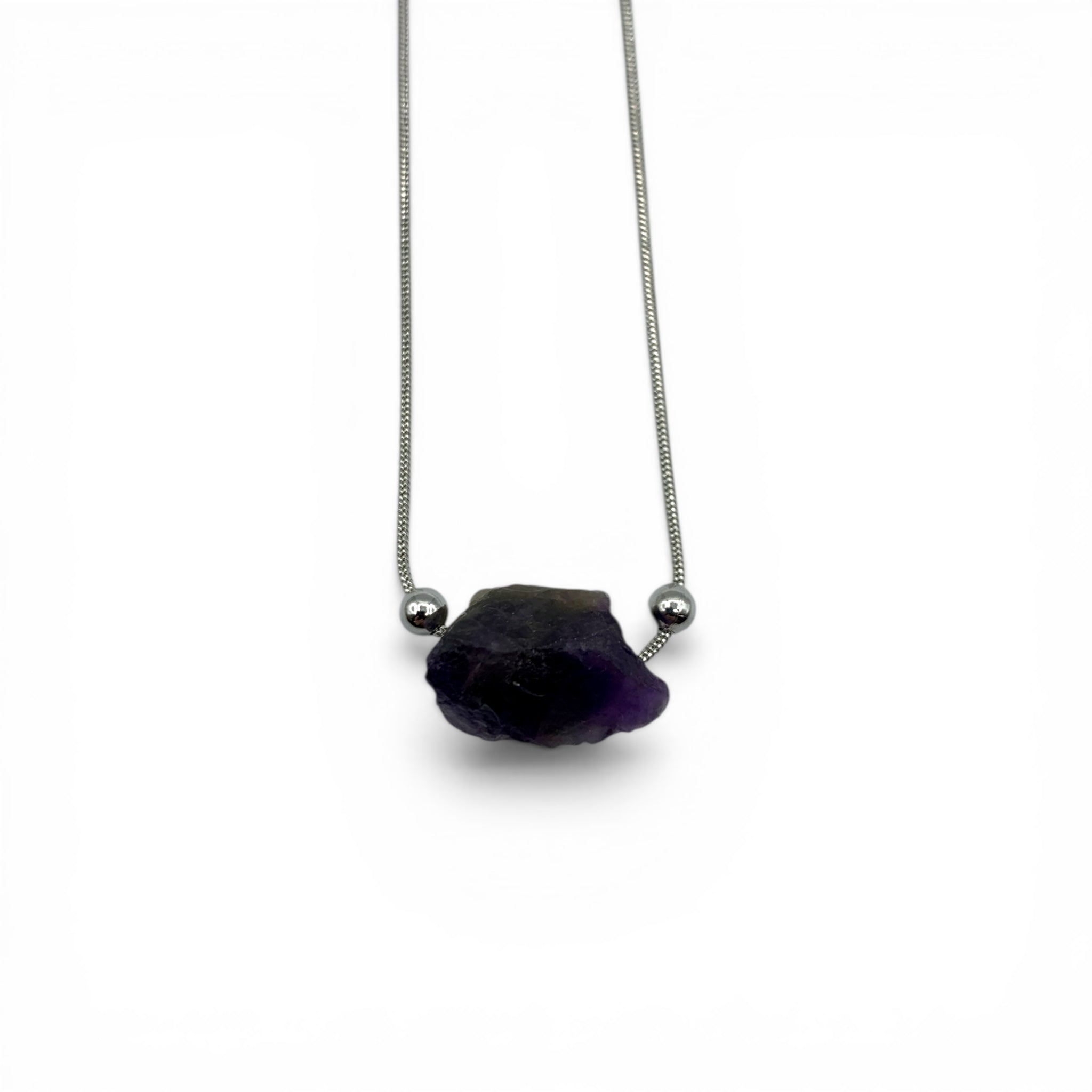 Necklace - Amethyst Raw $25