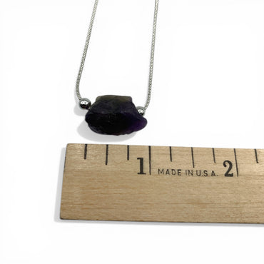 Necklace - Amethyst Raw $25