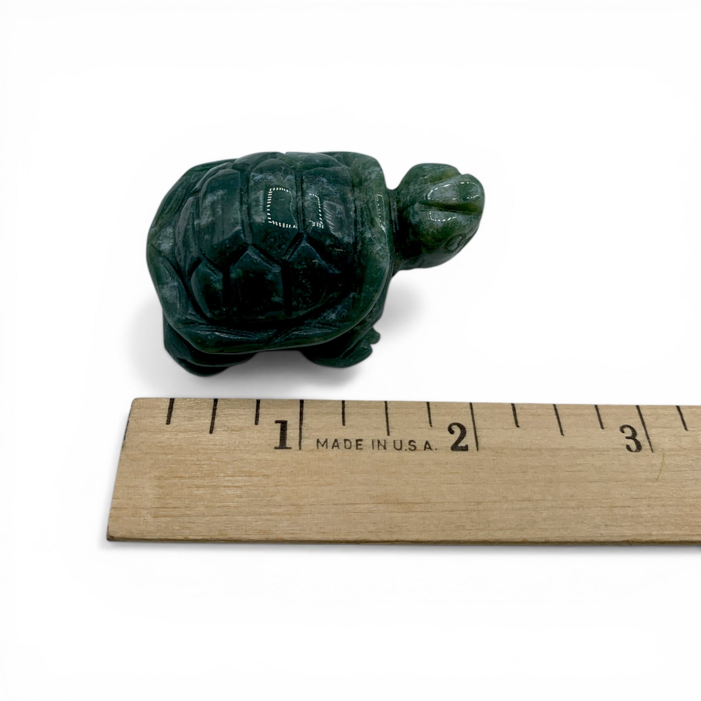 Agate - Moss Turtle $50