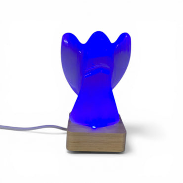 Selenite Angel Lamp Multi-Colour $70