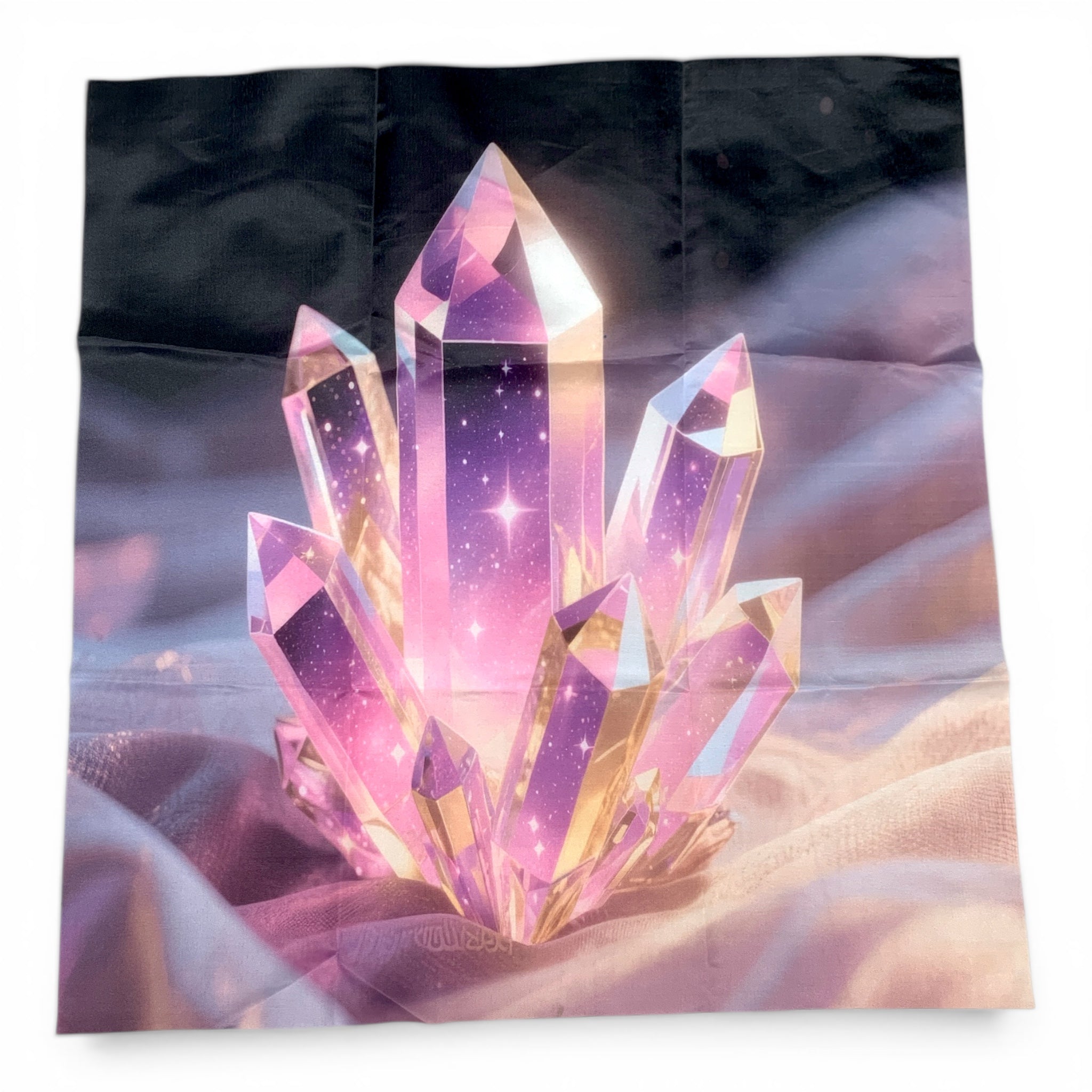 Crystal Grid Tapestry - Purple Crystal