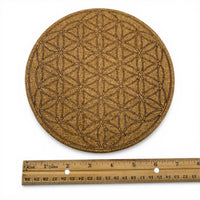 Crystal Grid - Cork - Flower of life