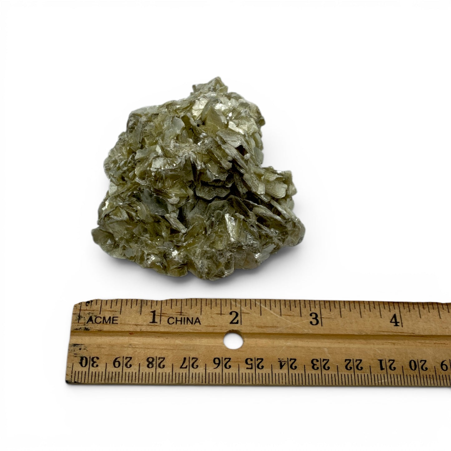 Mica - Yellow Raw Clusters $30