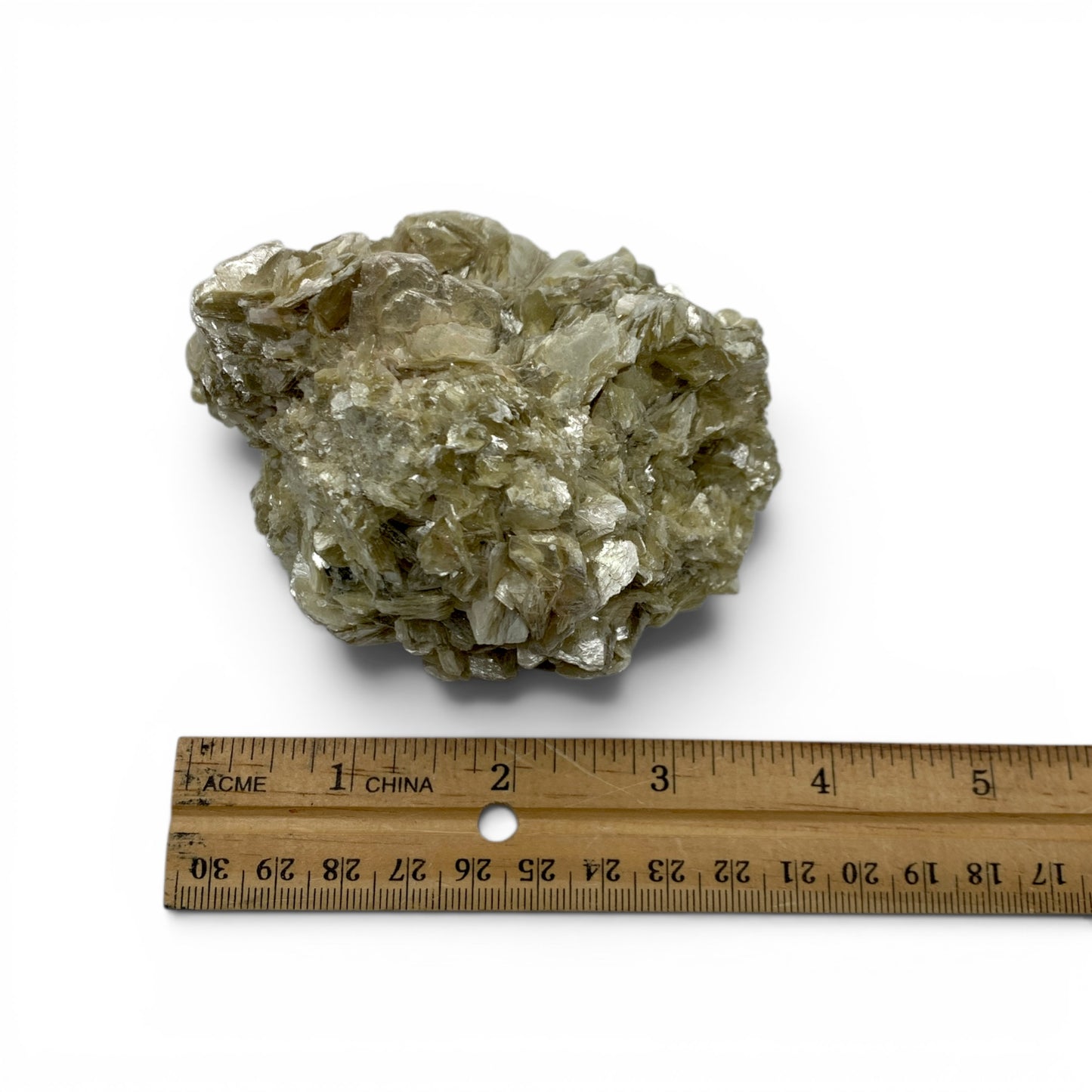 Mica - Yellow Raw Clusters $60