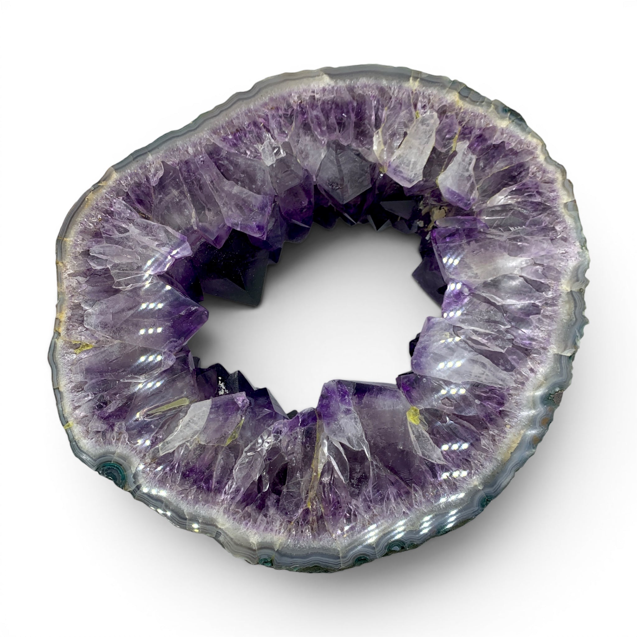 Amethyst Geode Slice $3000