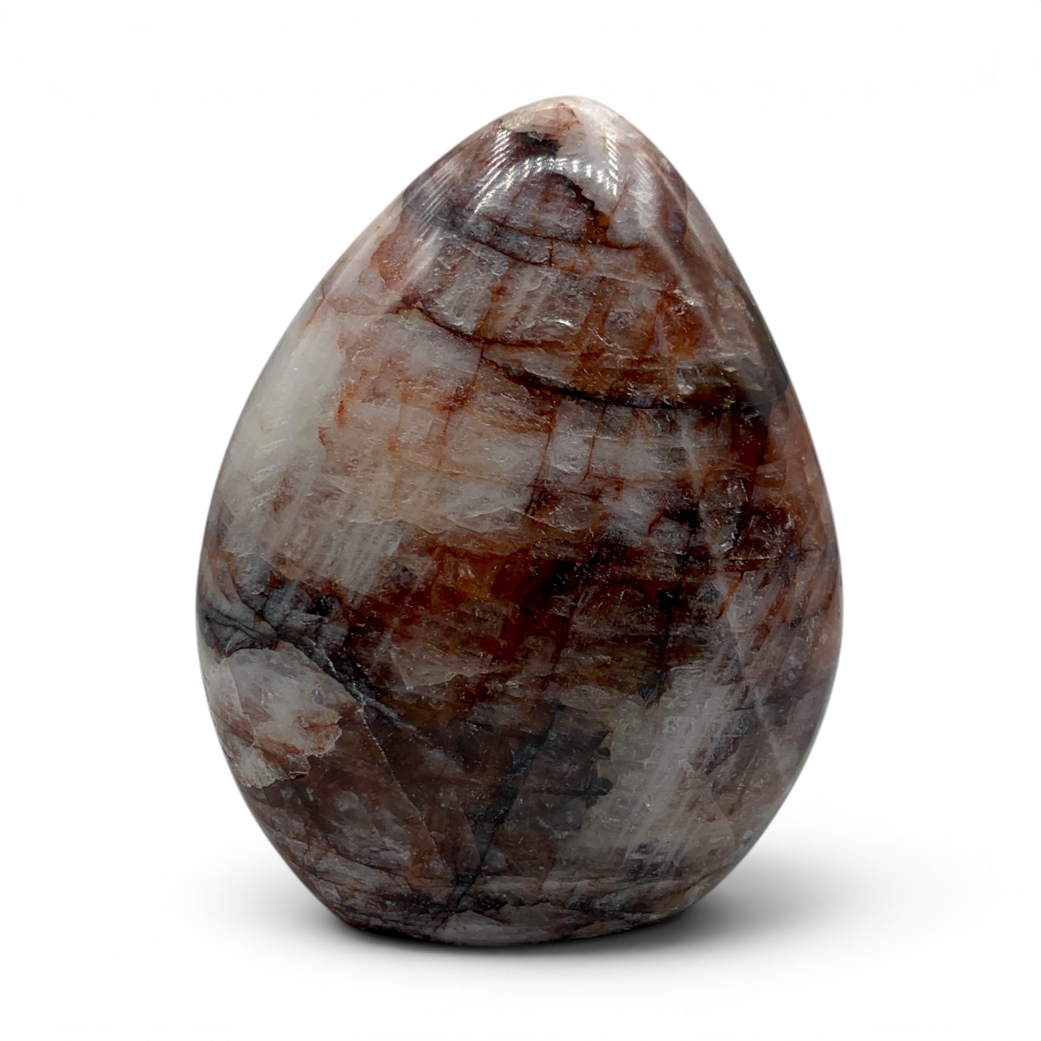 Quartz Hematoid Polished Stand $250